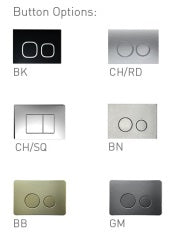 BRAVO-II Toilet Suite + R&T in wall Cistern Package