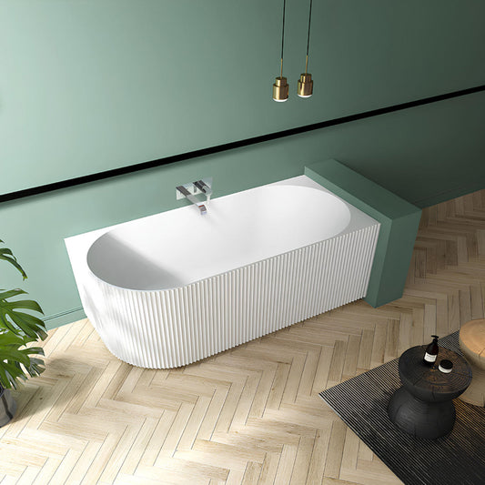 PIAZA Free Standing Corner Bathtub - Left or Right hand side - 2 size (1500mm,1700mm)