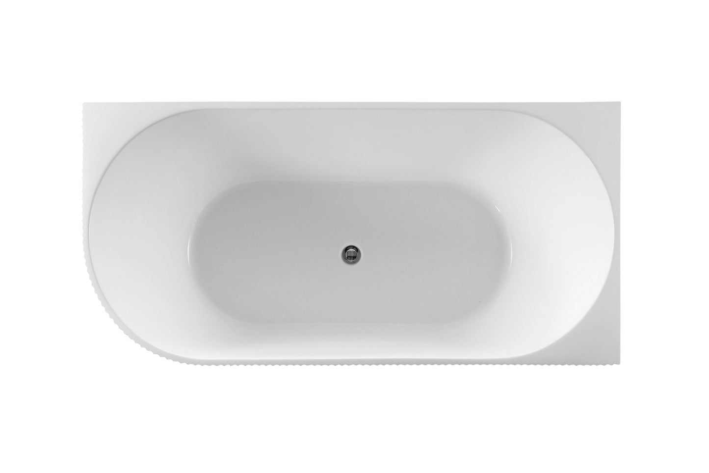 PIAZA Free Standing Corner Bathtub - Left or Right hand side - 2 size (1500mm,1700mm)