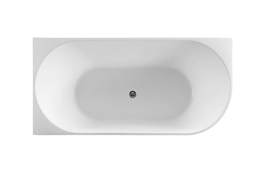 PIAZA Free Standing Corner Bathtub - Left or Right hand side - 2 size (1500mm,1700mm)