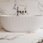 LAMONT Back to Wall Bathtub - 2 Sizes Available.