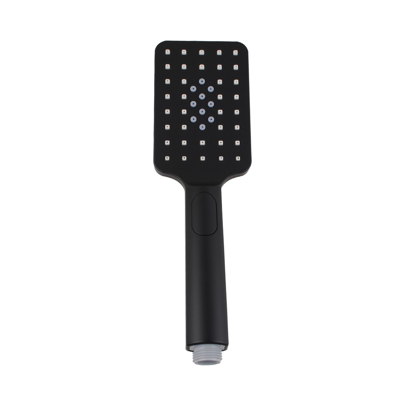 Square 3 Functions Black Rainfall Handheld Shower Head  Handheld Shower Head