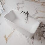 HELIX Back to Wall Bathtub - 2 Sizes Available.