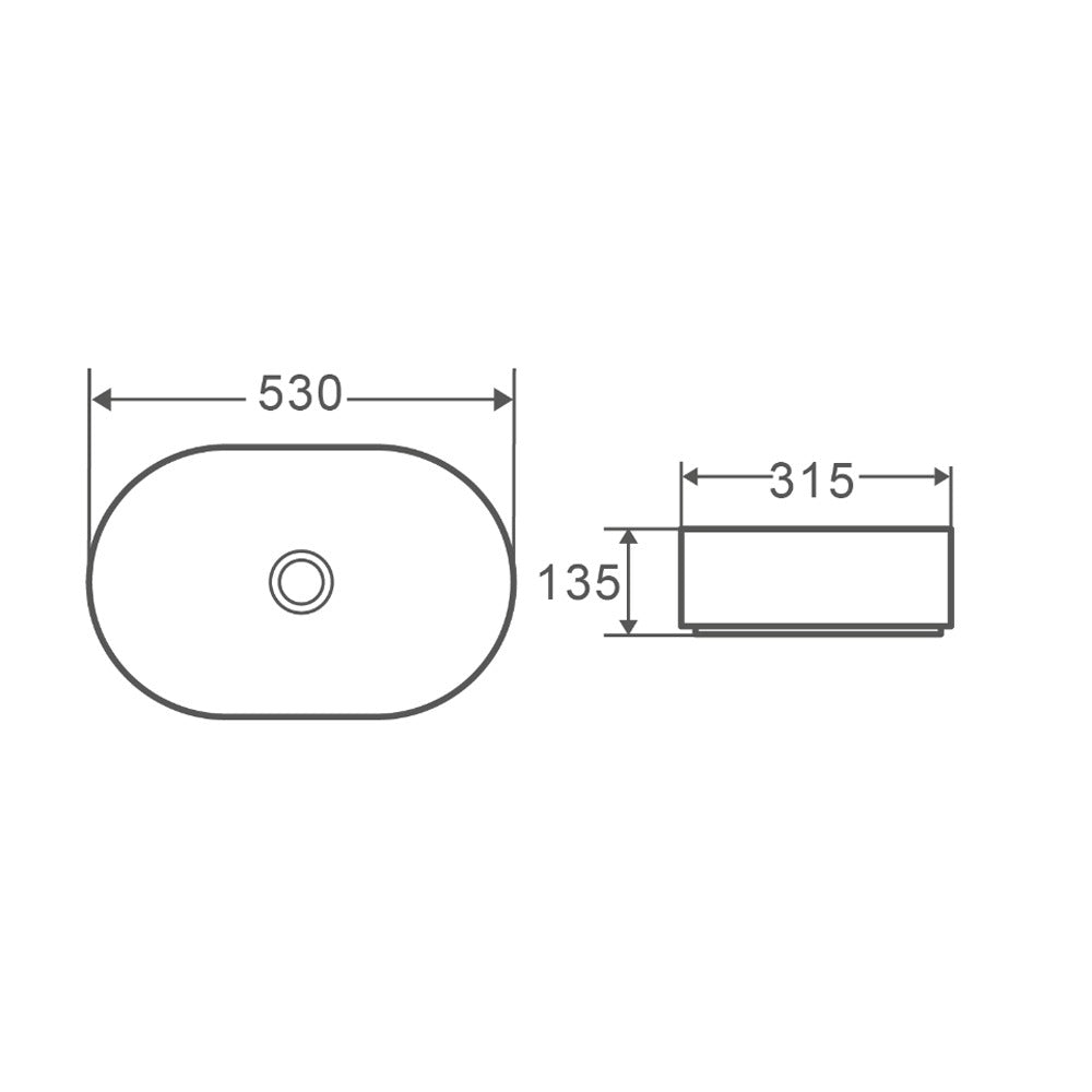 MILAN Above Counter Basin