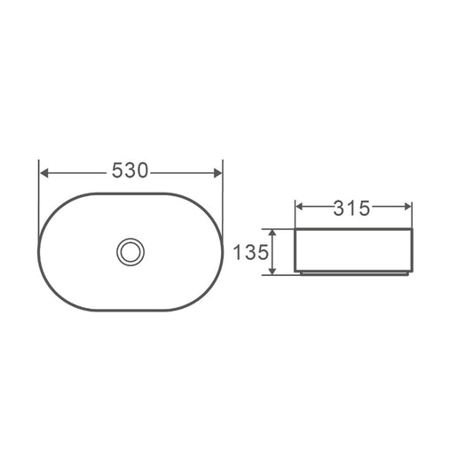 MILAN Above Counter Basin
