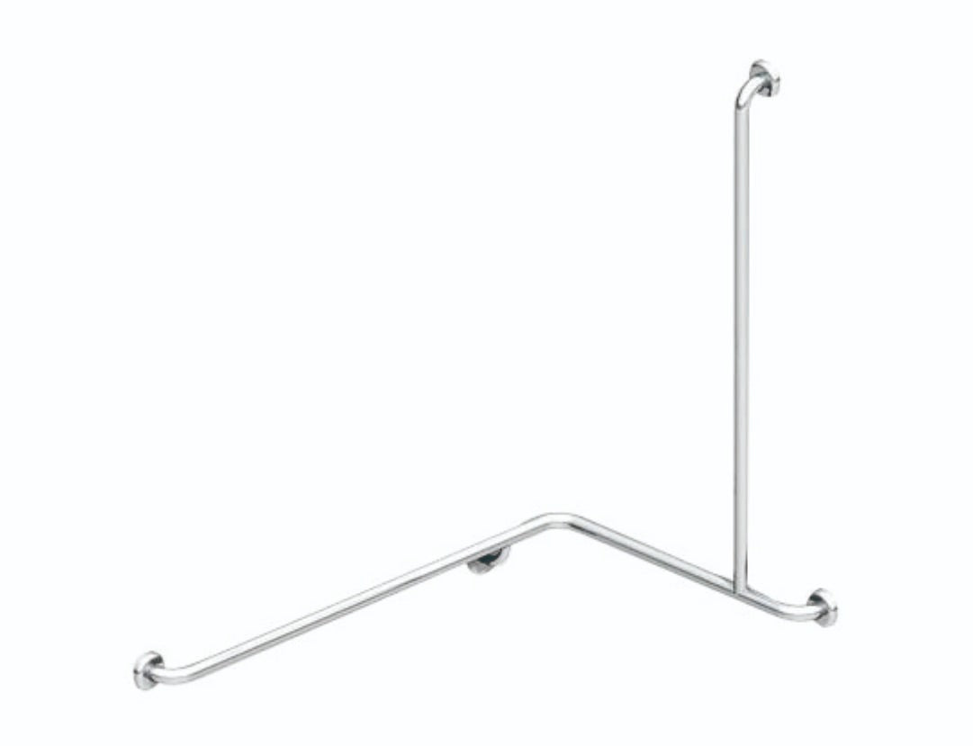 MOBI CARE L Shape with Extension Shower Grab  rail