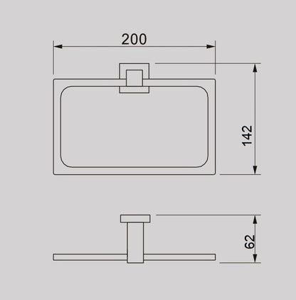QUBI Towel Ring