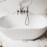 LAMONT Back to Wall Bathtub - 2 Sizes Available.