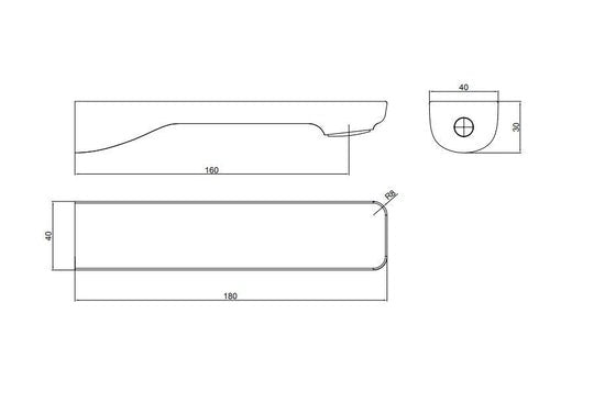 IVANO Series Bathtub/Basin Wall Spout  Bathroom Basin Mixer