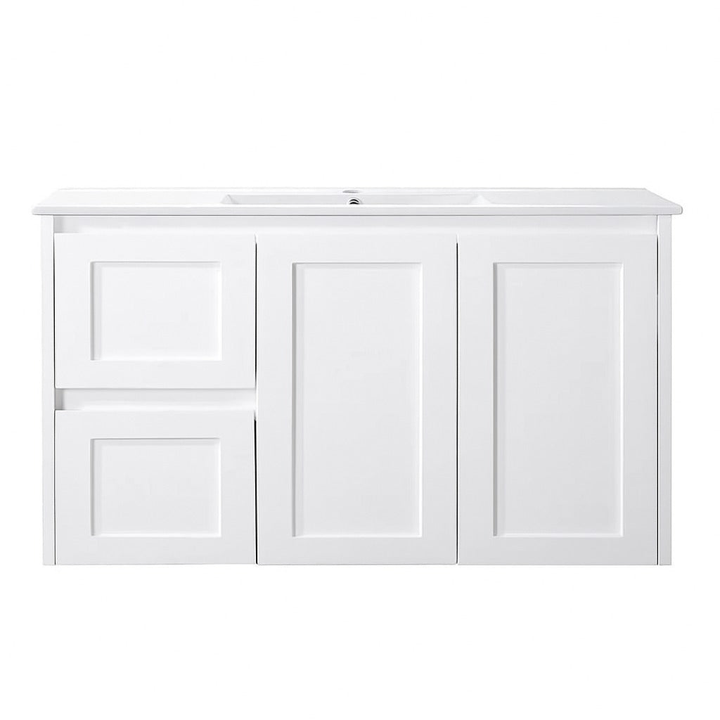 Luna Wall Hung Vanity - 4 Colors & 6 Sizes Available