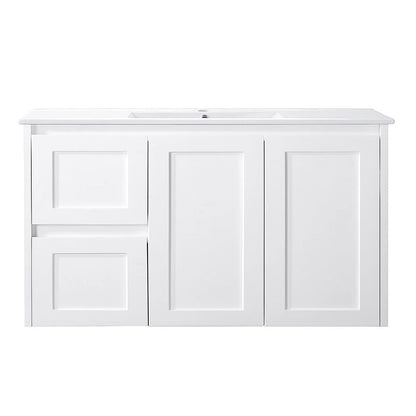 Luna Wall Hung Vanity - 4 Colors & 6 Sizes Available
