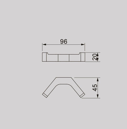 ACQUA Twin Hook  Accessories