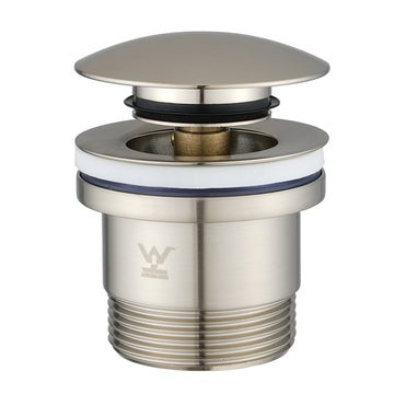 Brushed Nickel Pop Up Waste Universal
