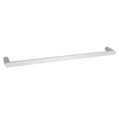 RUSHY Chrome Single Towel Rail - 600mm, 800mm