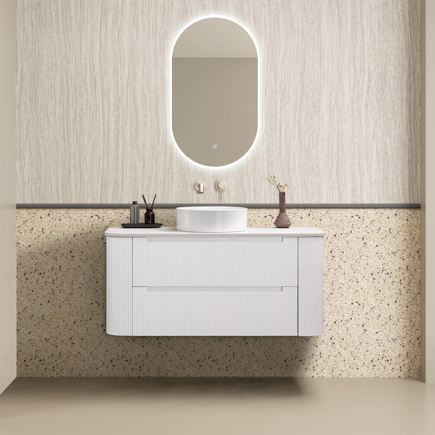 ALMERE Wall Hung Vanity - 4 Sizes Available