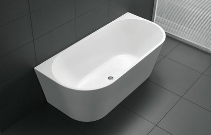 ATLANTA Back to Wall Bathtub - in 3 Sizes (1400,1500,1700mm)