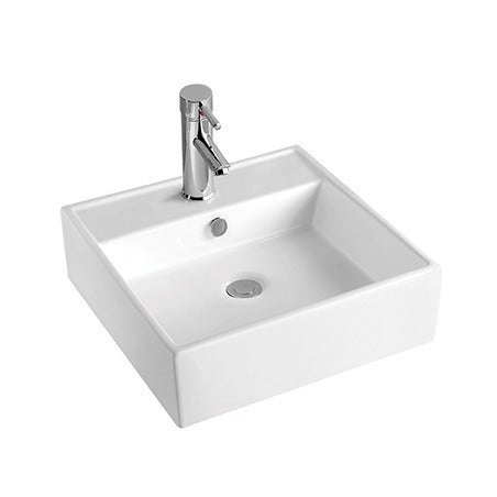 BA410 — Sleek Square design Above Counter Basin