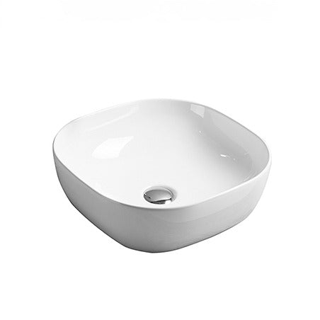 BA500 — Unique curved square shape Above Counter Basin