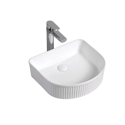 BA940GW — Trendy Arch-shaped design Above Counter Basin - Gloss White, Matte White, Matte Black