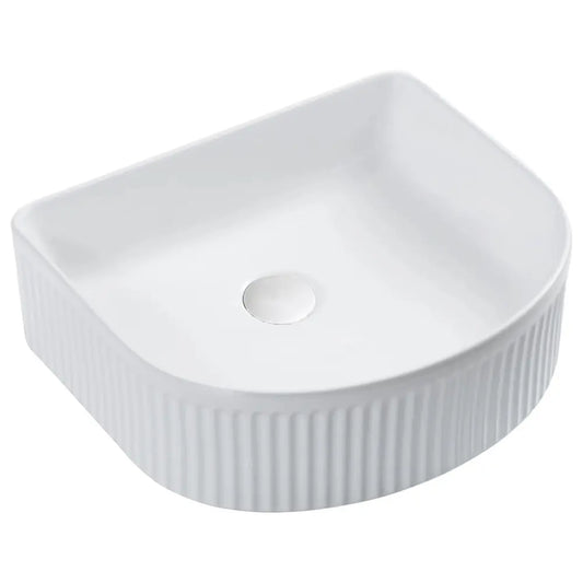 BA940GW — Trendy Arch-shaped design Above Counter Basin - Gloss White, Matte White, Matte Black