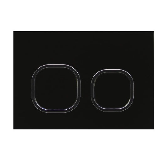 BB05 — R&T Square Glass Dual Flush Button