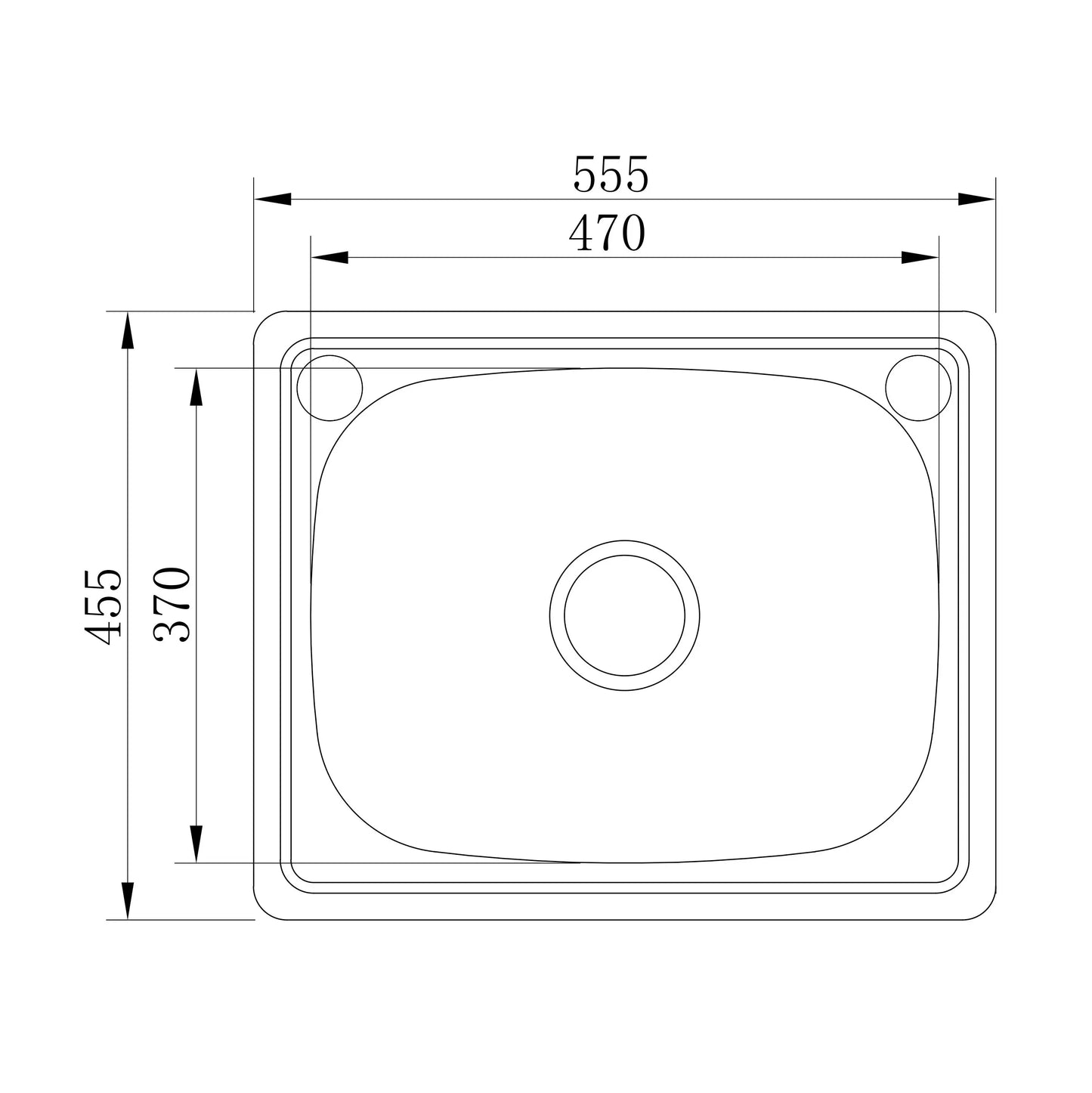 38 Litre - Sofia Insert Laundry Trough 