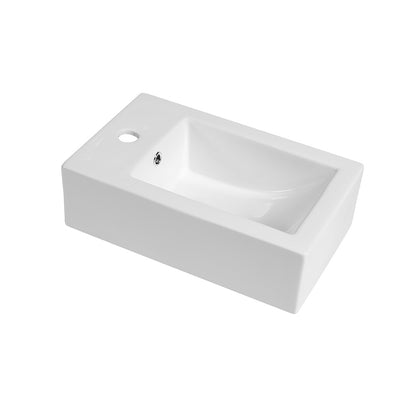 Boronia Wall Hung Ceramic Basin
