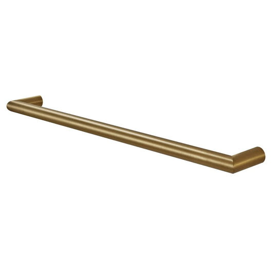 Round Horizontal Electric Heated Towel Rack Single Bar
