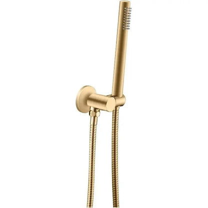 Round Chrome Hand held Shower Set - in 5 finishes 