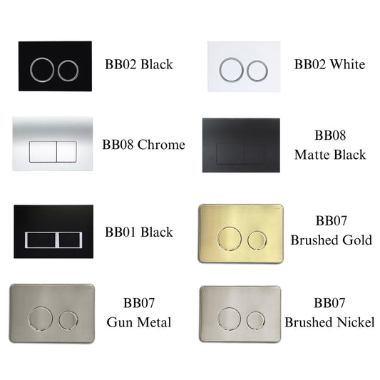 BERTON R&T Wall Hung Rimless Pan and in wall cistern Package