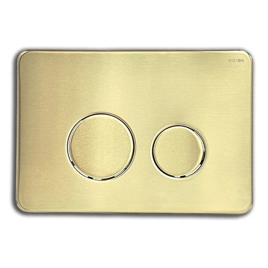 BB07 — R&T Round Dual Flush Button