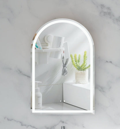 Imperial Arch LED Shaving Cabinet 600x900mm - MATTE WHITE Carysil