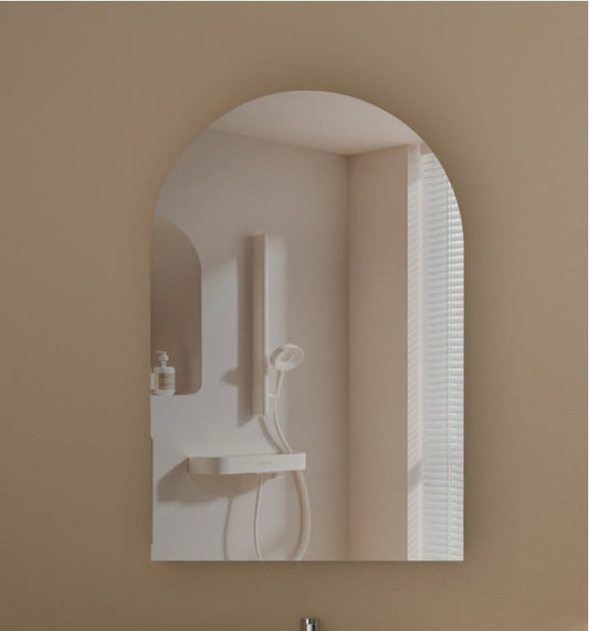 Imperial Arch Shaving Cabinet 600x900mm - WALNUT Carysil