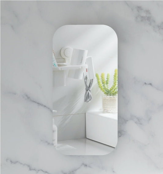 EARLS Squircle Shaving Cabinet 450x900mm - MATTE WHITE Carysil