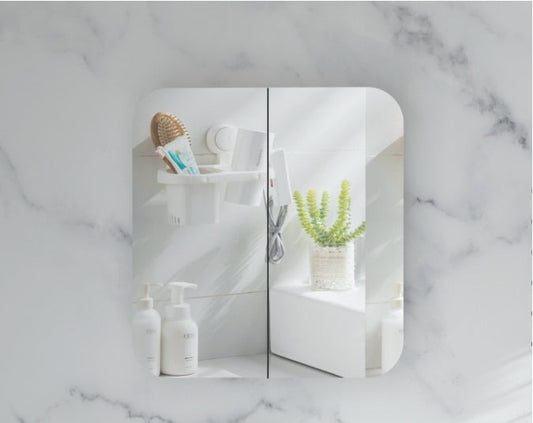 GRAND Shaving Cabinet  750x800mm/900x800mm - MATTE WHITE Carysil