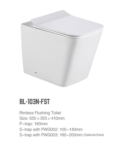 CASERTA Floor Pan Toilet