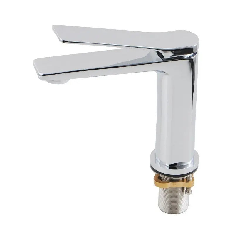 RUSHY Chrome Short Basin Mixer 