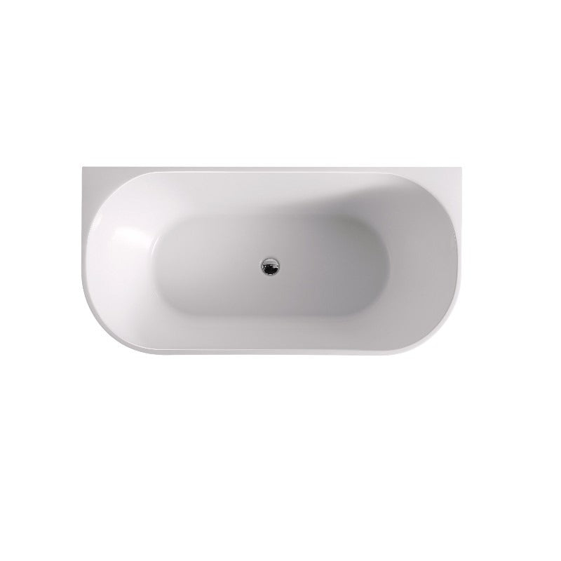 CORTONA Back To Wall Bathtub- 3 Sizes Available