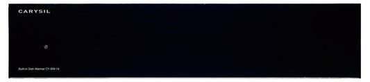 Carysil Built-in Warming Drawer 14 cm Height in Black