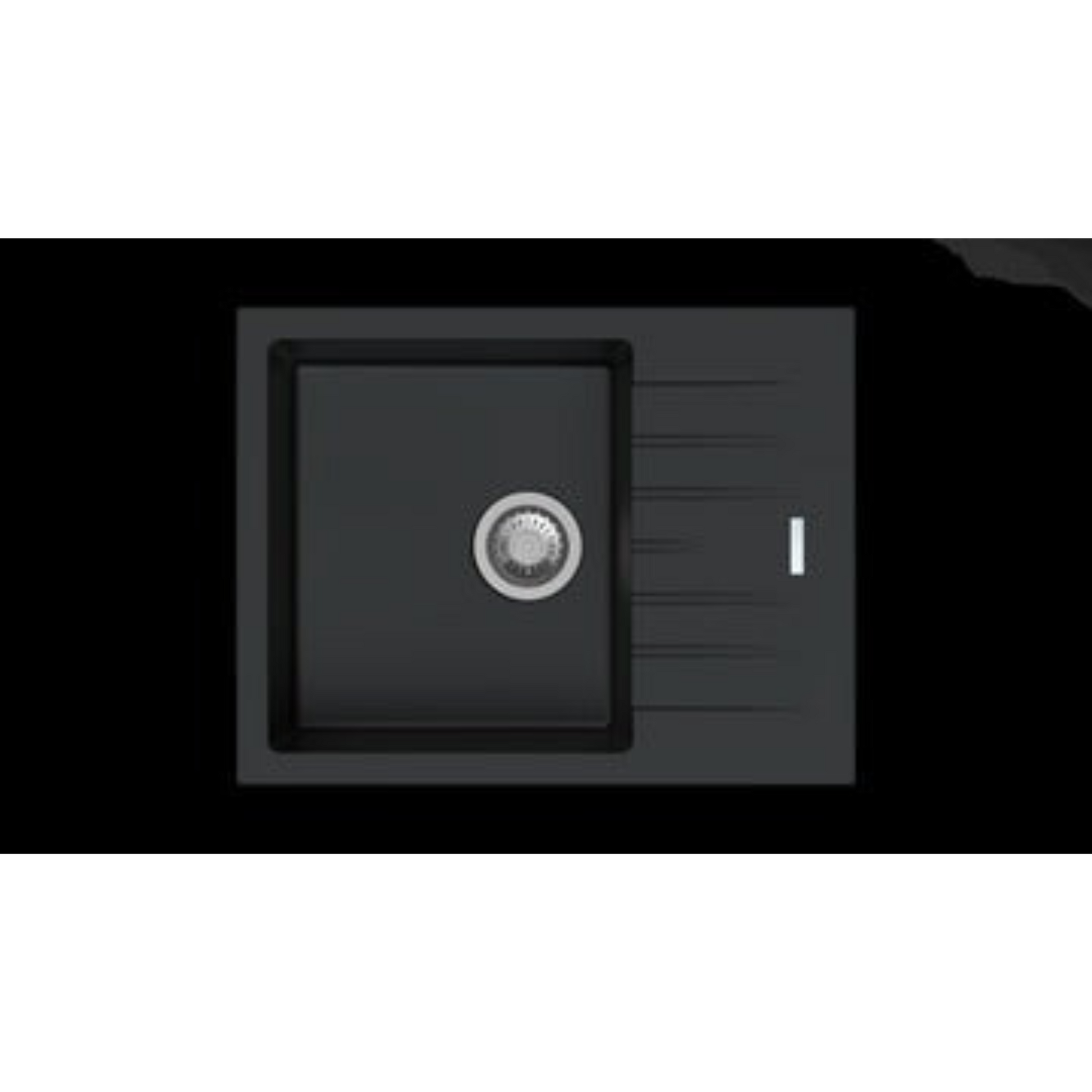 Carysil City Single Bowl with Drainer Granite Kitchen Sink  Kitchen Sink