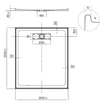 ELITE Shower Base -