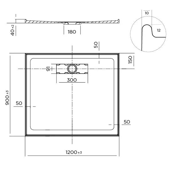 ELITE Shower Base -
