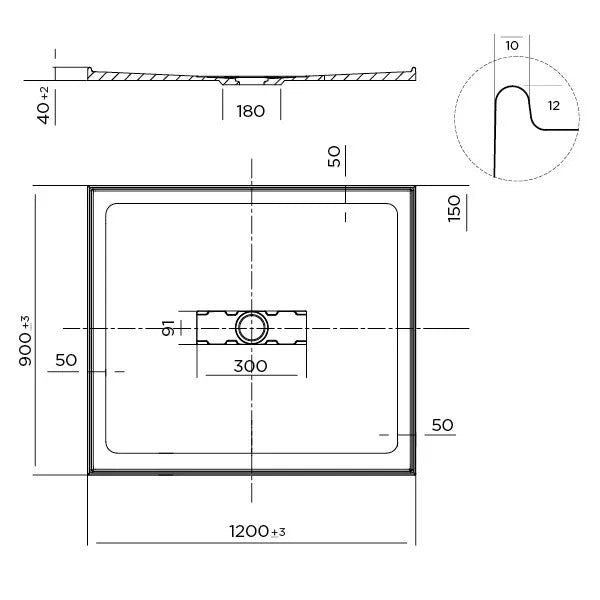 ELITE Shower Base -