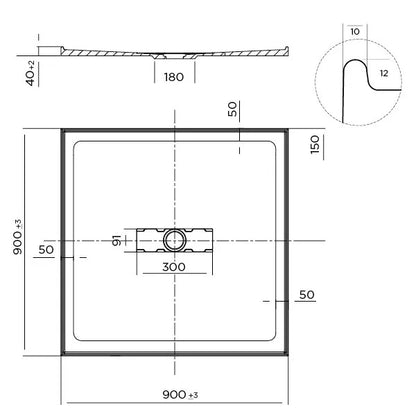 ELITE Shower Base -