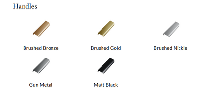 Plateau Wall Hung Vanity - 2 Color's & 3 Sizes Available