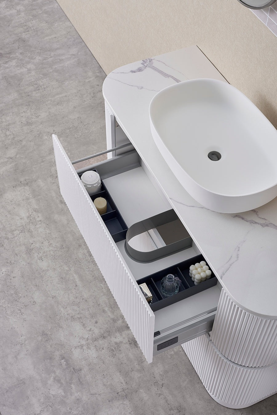 Hudson Freestanding Vanity  Freestanding Vanity