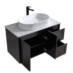 Luna Wall Hung Vanity - 4 Colors & 6 Sizes Available