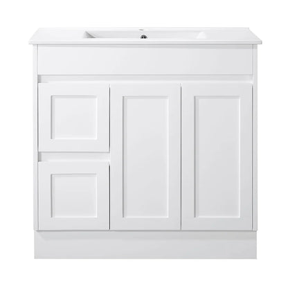 Luna Wall Hung Vanity - Gloss White 