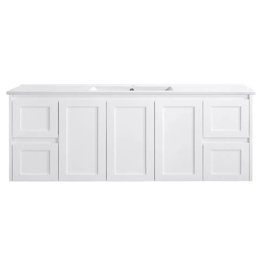 Luna Wall Hung Vanity - 4 Colors & 6 Sizes Available