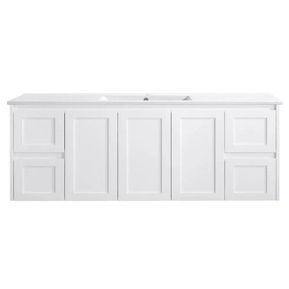 Luna Wall Hung Vanity - 4 Colors & 6 Sizes Available